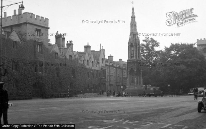 Photo of Oxford, Balliol College c.1955