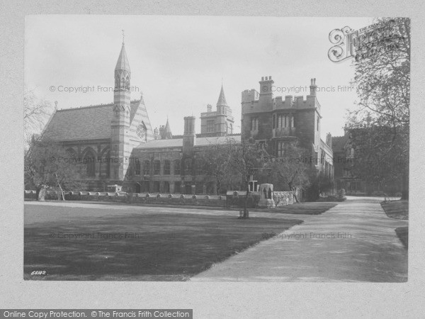 Photo of Oxford, Balliol College Chapel 1912