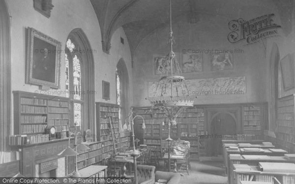 Photo of Oxford, Balliol College Library 1912