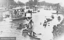 Boats On The Isis c.1900, Oxford