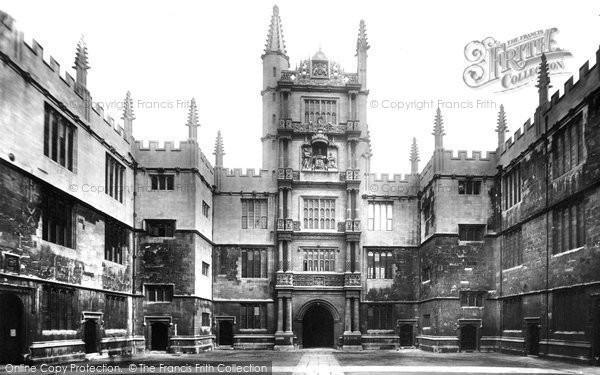Photo of Oxford, Bodleian Library 1907