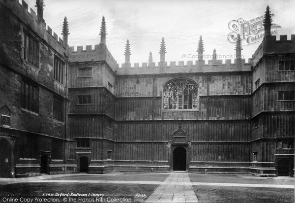 Photo of Oxford, Bodleian Library 1907