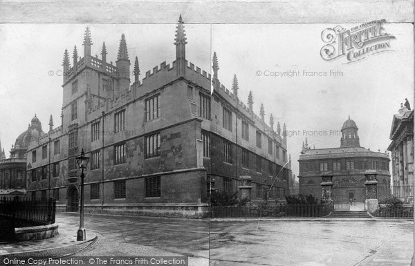 Photo of Oxford, Bodleian Library And Sheldonian Theatre 1922