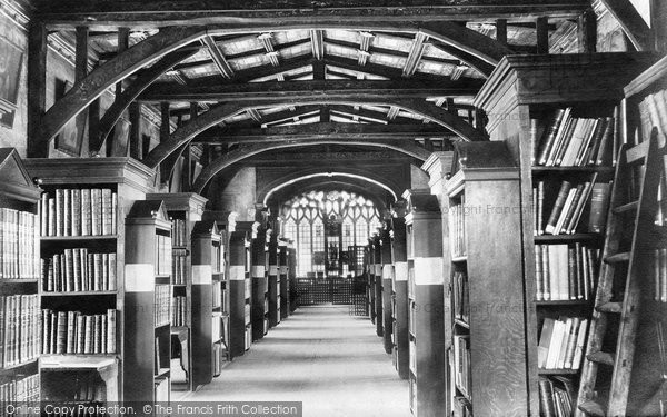 Photo of Oxford, Bodleian Library, Duke Humfrey's Library 1902