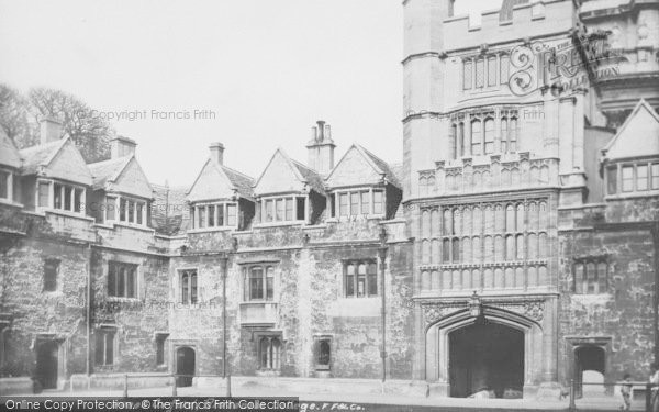 Photo of Oxford, Brasenose College 1890