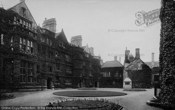 Photo of Oxford, Brasenose College 1900