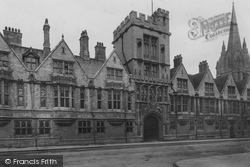 Brasenose College Front 1912, Oxford