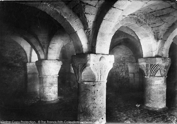 Photo of Oxford, Castle Crypt 1907