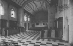 Chapel From Sanctuary, Blackfriars 1933, Oxford