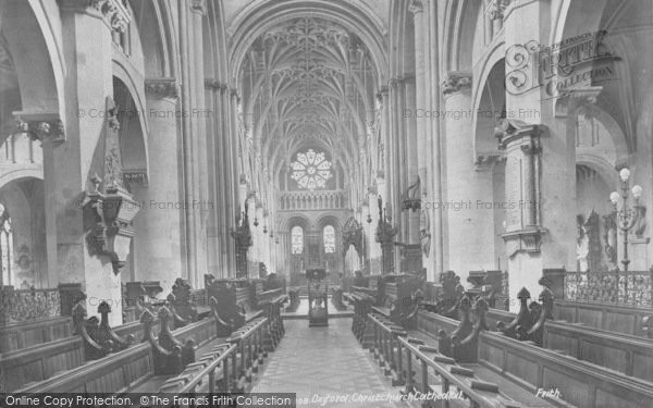 Photo of Oxford, Christ Church Cathedral 1907