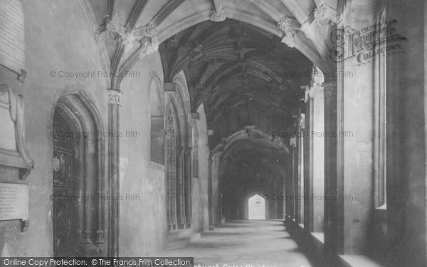 Photo of Oxford, Christ Church Cathedral Cloisters 1907
