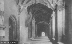 Christ Church Cathedral Cloisters 1907, Oxford