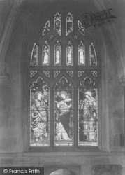 Christ Church Cathedral, Faith, Hope And Charity Window 1907, Oxford