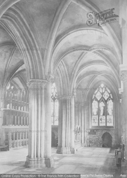 Photo of Oxford, Christ Church Cathedral, North Choir Aisle, Lady Chapel And Old Saxon Church 1907