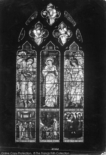 Photo of Oxford, Christ Church Cathedral, St Catherine Window 1907
