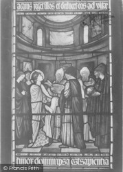 Christ Church Cathedral, St Catherine Window, Disputes With Philosophers 1907, Oxford