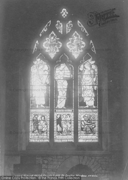 Photo of Oxford, Christ Church Cathedral, St Cecilia Window 1902