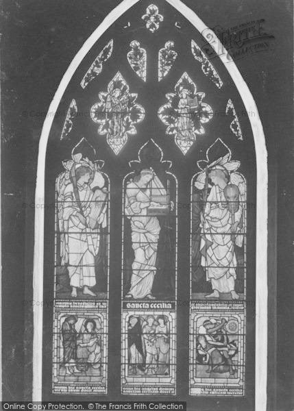 Photo of Oxford, Christ Church Cathedral, St Cecilia Window 1907