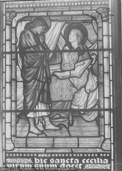 Photo of Oxford, Christ Church Cathedral, St Cecilia Window 1907