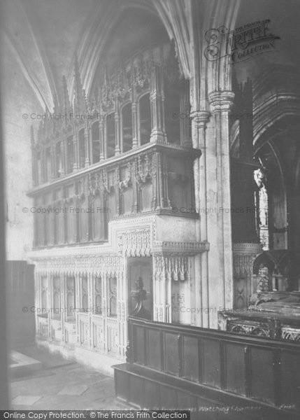 Photo of Oxford, Christ Church Cathedral, St Frideswide's Watching Chamber 1907