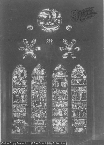 Photo of Oxford, Christ Church Cathedral, St Frideswide's Window 1907
