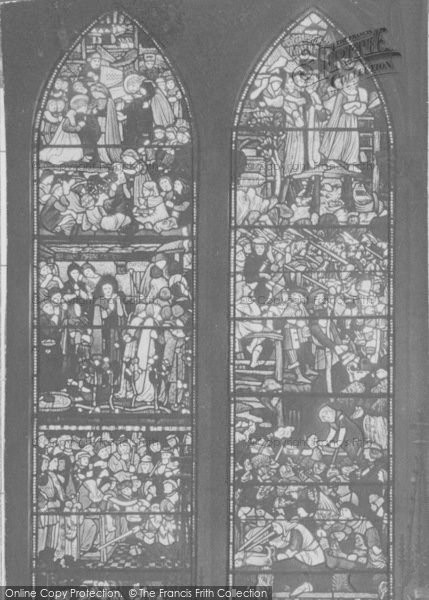 Photo of Oxford, Christ Church Cathedral, St Frideswide's Window 1907