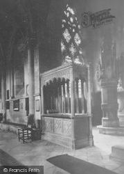 Christ Church Cathedral, St Lucy Chapel, Bishop King's Tomb 1907, Oxford
