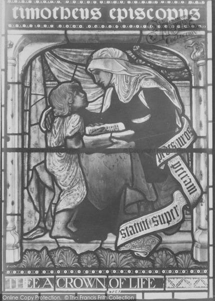 Photo of Oxford, Christ Church Cathedral Window Timothy 1907