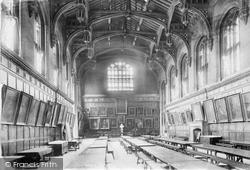 Christ Church Dining Hall 1902, Oxford