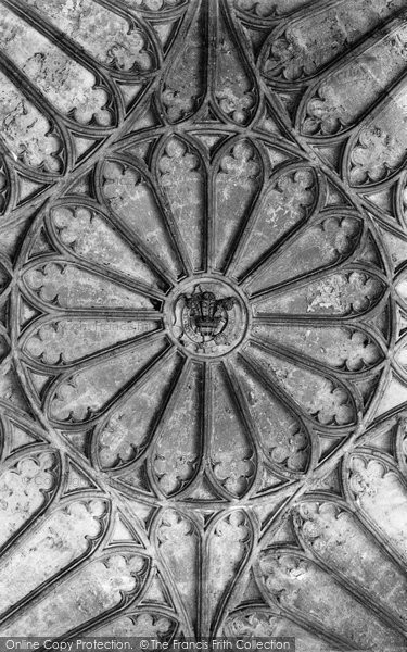 Photo of Oxford, Christ Church Dining Hall Staircase Ceiling 1907