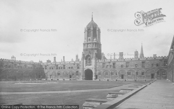 Photo of Oxford, Christ Church, Great Quad 1902