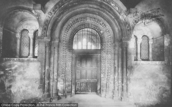 Photo of Oxford, Christ Church, Norman Door In Cloister 1907