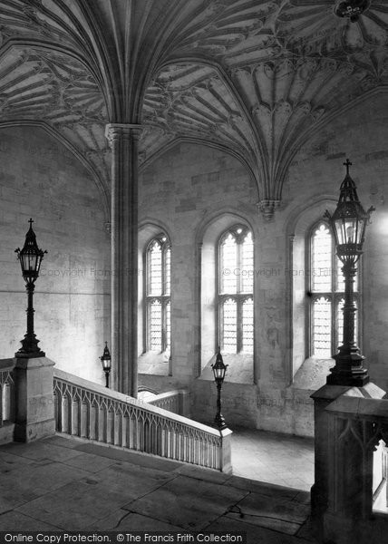 Photo of Oxford, Christ Church, Staircase 1933