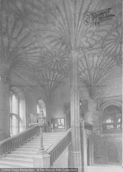 Photo of Oxford, Christ Church, The Staircase 1902