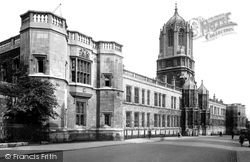 Christ Church, West Front 1922, Oxford