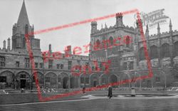 Christchurch College And Cathedral c.1955, Oxford