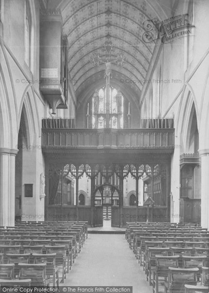 Photo of Oxford, Church Of St John The Evangelist, Interior 1907