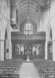 Church Of St John The Evangelist, Interior 1907, Oxford