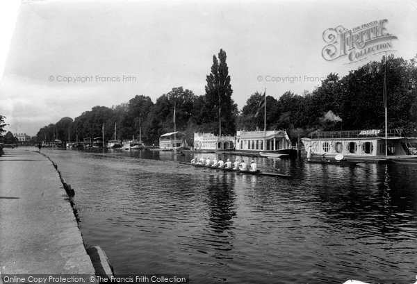 Photo of Oxford, College Barges 1922