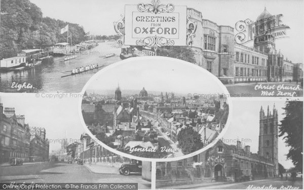 Photo of Oxford, Composite c.1930