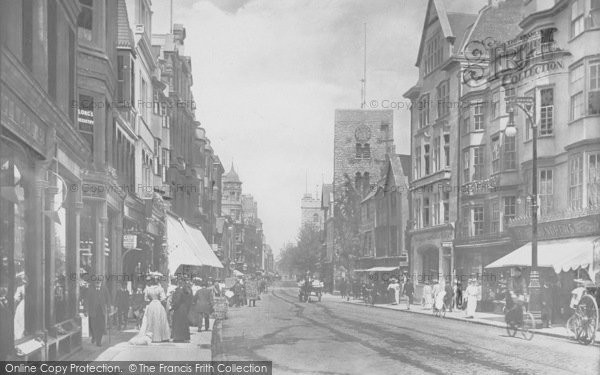 Photo of Oxford, Cornmarket 1906