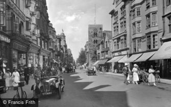 Oxford, Cornmarket Street 1922