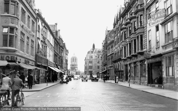 Photo of Oxford, Cornmarket Street c.1950
