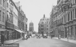 Cornmarket Street c.1950, Oxford