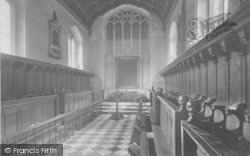 Corpus Christi College Chapel 1912, Oxford