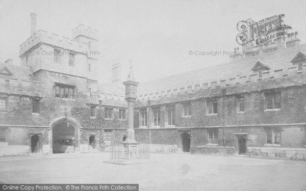 Photo of Oxford, Corpus Christi College, Quadrangle 1907