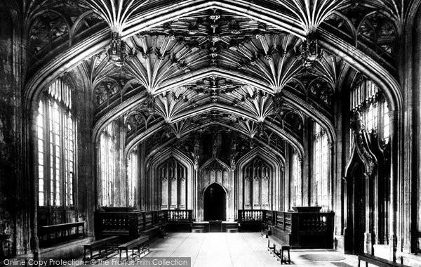 Photo of Oxford, Divinity Schools 1907