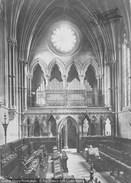 Photo of Oxford, Exeter College Chapel 1890