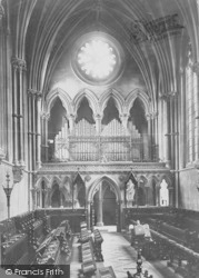 Exeter College Chapel 1890, Oxford