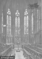 Exeter College Chapel 1907, Oxford